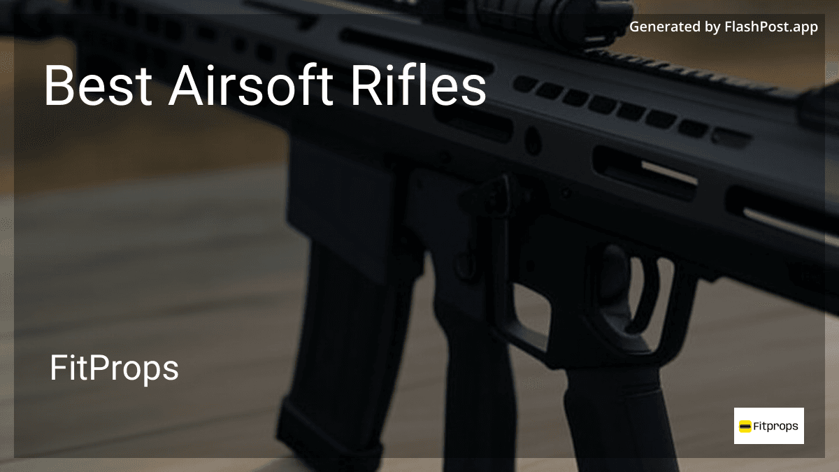 10 Best Airsoft Rifles in July 2026