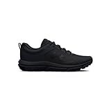 Under Armour Men's Charged Assert 10 Shoes, (002) Black/Black/Black, 11