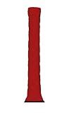 Gunn & Moore GM Official HEX Premium Rubber Cricket Bat Grips, 1 Grip, Red, 12 Inches, Full Size