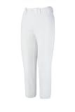 Mizuno Womens Select Low Rise Belted Pant S White, White, Small US