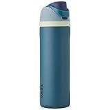 Owala FreeSip Insulated Stainless Steel Water Bottle with Straw, BPA-Free Sports Water Bottle, Great for Travel, 24 Oz, Denim