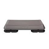 The Step (Made in USA) Original Aerobic Platform – Circuit Size Grey Aerobic Platform and Original Black Risers