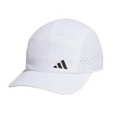 adidas Men's Superlite Trainer 3 Performance Relaxed Fit Adjustable Running and Training Hat, White/Black Reflective/Silver Reflective, One Size