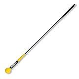 Amazon Basics Golf Swing Trainer Aid and Warm-Up Practice Stick for Grip, Balance, Distance and Power Training, 48 Inches