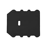 Tactical Gun Rail Cover Rail Wrap Heavy Heat Shield Gear Wrap Hand Protective Fit Various Diameter Rails,for Airsoft Only (Type B-Wide Model, BK)