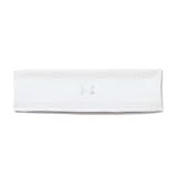 Under Armour Unisex-Adult Lightweight Terry Headband, (100) White/White/Distant Gray, One Size Fits Most