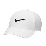 Nike Standard Golf Cap, White, Adjustable