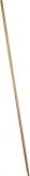 PRO SOURCE Replacement Wood Handle for Push Brooms, 60 x 15/16 inch Threaded Connection, Tan (1) Each