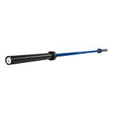 Fitvids 7ft Olympic Barbell 45LBS for Weightlifting and Powerlifting, Blue