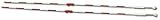 Tandem Sport Official Red & White Volleyball Clamp-On Net Antennas, 1 Pair, Fits 36" & 1 Meter Nets