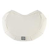 Zafu Meditation Cushion Floor Pillow – Supportive Crescent Cushion for Meditation, Yoga, Pilates, and Relaxation – Filled with Buckwheat Hulls - Removable Cotton Cover - Great Gift Idea, Beige