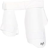 Skyhi Lighweight Cricket Batting Combo Thigh Guard for Cricketers | Cricket Combo Thigh Pad for Mens, Youth, Boys Sizes Right Hand and Left Hand Batsman (Right Hand, Mens)