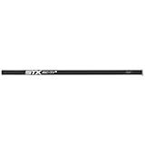 STX mens Sc-Ti Alloy Handle lacrosse shafts, Black, Attack Mid US