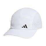 adidas Men's Superlite Trainer 3 Performance Relaxed Fit Adjustable Running and Training Hat, White/Black Reflective/Silver Reflective, One Size