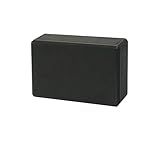 MBKHFLL Yoga Block - Supportive Latex-Free Eva Foam - Soft Non-Slip Surface with Beveled Edges for Yoga, Pilates, Meditation - Yoga Accessories for Stability, Balance, Deepen Stretches (black)