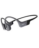 SHOKZ OpenSwim Pro - Open-Ear Bluetooth & MP3 Bone Conduction Sport Headphones, Swimming Headphones, IP68 Waterproof, Grey