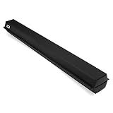 We Sell Mats Foldable Foam Balance Beam - 9' Black Gymnastics Beam