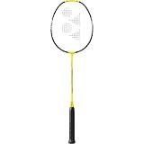 YONEX NANOFLARE 1000 Play Badminton Racquet|4U 5G|Lightning Yellow|Smash Speed|Medium Stiff|AERO Frame|Explosive Sonic Flare System|Head Light| Developed by Japan