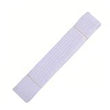FANBODTA Premium 220cm/87 White Martial Arts Belt for Taekwondo Karate Judo - Double-Layered Cotton Core, Handcrafted Reinforced Stitching, Durable & Comfortable Unisex Durable (Adult/little hand)