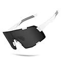 OULAIQI Baseball Sunglasses for Men Women, Youth Sports Cycling Glasses for Running Softball Driving Goft Volleyball Sunglasses with UV400 Protection (polarized grey)