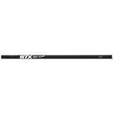 STX mens Sc-Ti Alloy Handle lacrosse shafts, Black, Attack Mid US