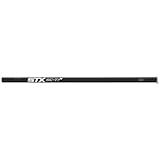 STX mens Sc-Ti Alloy Handle lacrosse shafts, Black, Attack Mid US