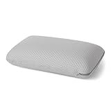 Amazon Basics Camping Pillow, Memory Foam Travel Pillow with Washable Cover