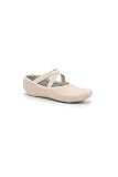 Capezio Women's Leather Juliet Ballet Shoe Flat, Light Pink, 8.5