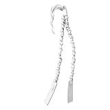 Blue Sports Prolaces Toe Strap - Set of 2 Elastic Hockey Goalie Pad Ties - Shock-Absorbing Training Gear for Hockey Players (Senior, White)