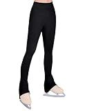 Nymphperi Ice Skating Pants Size 13-14 Years Old Black Soft High Waist