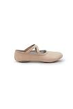 Capezio Women's Leather Juliet Ballet Shoe Flat, Light Pink, 9