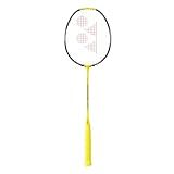 YONEX Badminton Racquet NanoFlare 1000 Game (Strung) Lightning Yellow 4U (83g Avg) G5 Flex Medium