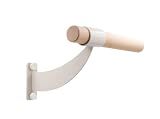 VITA Barre Wall-Mounted Single Ballet Barre, Classic WB15, 4 Ft Bar, Wood | Fixed Height, Made in USA, Home, Studio or Gym Exercise Equipment for Kids & Adults | Dance, Fitness, Pilates