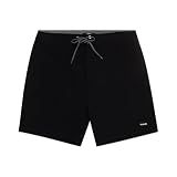 Hurley Men's Phantom Eco One & Only 18in Outseam Boardshort, Black, 31IN