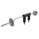 VEVOR Safety Squat Bar, 1,500 LBS Fitness Squat Bar, Safety Squat Bar Attachment with Shoulder and Arm Pads, 32mm Diameter Weight Bar, Ideal for Front Squats, Lunges, Rehab, Physical Therapy