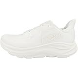 Hoka Women's Clifton 10 Sneaker, White/White, 8