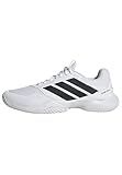 adidas Men's Gamecourt 3 Tennis, White/Black/Black, 9