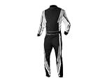 K1 RaceGear 20-VIC-N-LXL Driving Suit, Victory, 1-Piece, SFI 3.2/1, Single Layer, Proban, Black, Large/X-Large, Each