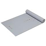 Gaiam Yoga Mat - Premium 6mm Print Extra Thick Non Slip Exercise & Fitness Mat for All Types of Yoga, Pilates & Floor Workouts - Violet Vision