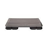 The Step (Made in USA) Original Aerobic Platform – Circuit Size Grey Aerobic Platform and Original Black Risers