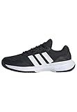 adidas Men's Gamecourt 2 M, Black/White/Silver Metallic, 13