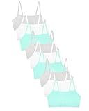 Fruit of The Loom Women's 9-Pack Spaghetti Strap Cotton Sports Bra