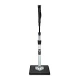 Tanner Tee The Original Batting Tee – Adjustable Pro Hitting Tee for Baseball & Softball, Steel Shaft, Composite Base, Hand-Rolled Rubber Top, 26"-43" Height