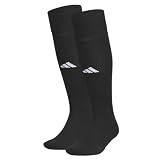 adidas Rivalry Over-the-Calf Soccer Socks 2 Pairs | Unisex, 2-Pack, Cushioned Impact Zones, Arch & Ankle Support, Secure Compression, Over-The-Calf Fit, Game & Practice Ready
