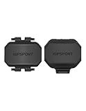 iGPSPORT Bike Speed Cadence Sensor, Wireless IPX7 Waterproof Bluetooth ANT+ 300H Battery Life Bicycle Computer Sensor (CAD70+SPD70)