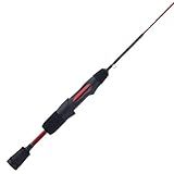 Ugly Stik 40" Carbon Ice Spinning Rod, 1 Piece Fishing Rod, Medium Heavy Rod Power, 6 - 10 lb Line Rating