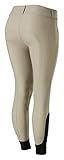 Equinavia Maud Womens Mid Rise Silicone Knee Patch Breeches - Tan - 30