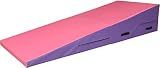PRISP Folding Incline Gym Mat - Extra Long 71 x 28 x 14 in Wedge Gymnastics Tumbling Mat for Kids