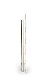 Tandem Sport Volleyball Collapsible Net Antennae - 2 Red & White Antennae - Volleyball Referee Equipment - Fits Both 36” & 1 Meter Nets, Set of 2