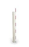 Tandem Sport Volleyball Collapsible Net Antennae - 2 Red & White Antennae - Volleyball Referee Equipment - Fits Both 36” & 1 Meter Nets, Set of 2